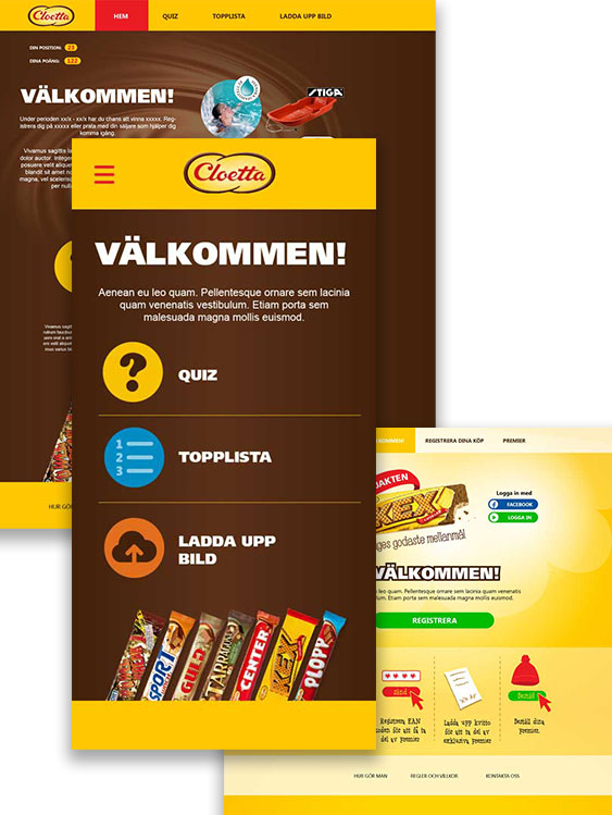 Cloetta marketing campaign