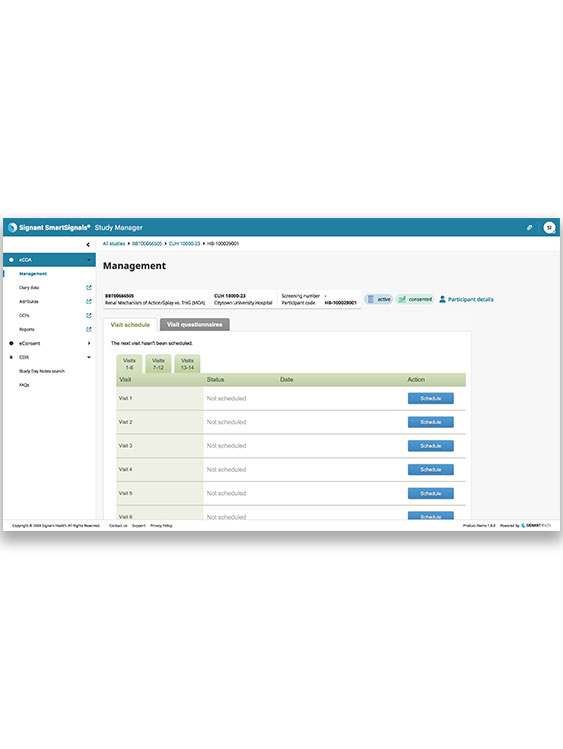 Signant SmartSignals eCOA Manager 2024